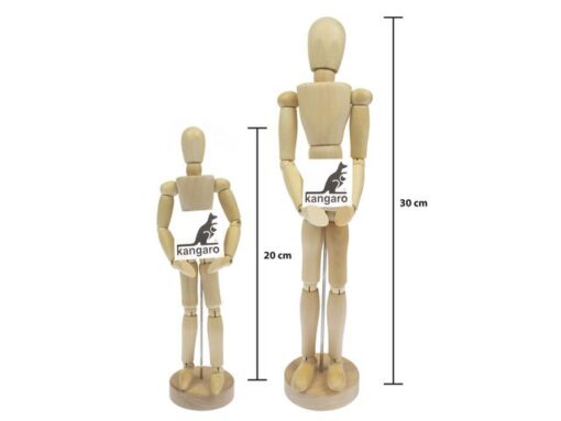 Ledenpop Kangaro 20 cm In koker