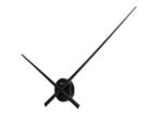 Wandklok NeXtime dia. 70 cm, zwart, 'Hands'