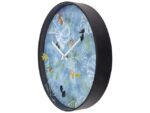Wandklok Nextime dia 30cm blauw kunststof Pond
