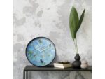 Wandklok Nextime dia 30cm blauw kunststof Pond