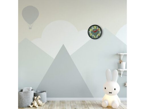 NeXtime Wandklok NXT dia 30cm Groen Plastic Chalkboard
