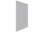 Prikbord Rocada Skinpinboard 75x115cm stof grijs
