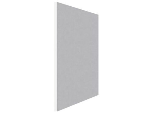 Prikbord Rocada Skinpinboard 75x115cm stof grijs