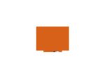 Whiteboard Rocada Skincolour 55x75cm oranje gelakt