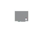 Whiteboard Rocada Skincolour 55x75cm agaatgrijs gelakt