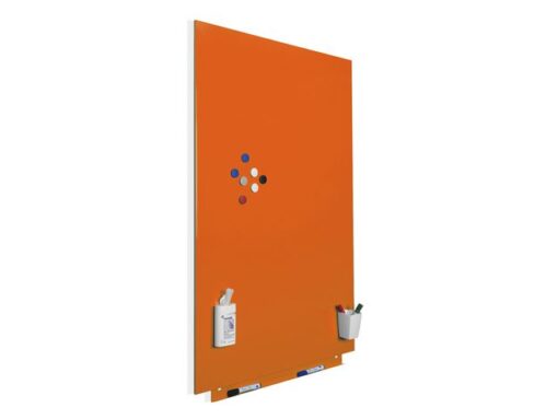 Whiteboard Rocada Skincolour 75x115cm oranje gelakt
