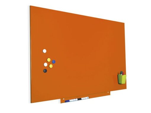 Whiteboard Rocada Skincolour 75x115cm oranje gelakt