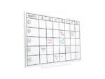 Whiteboard Rocada Skinplanner 75x115cm wit gelakt