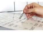 Whiteboard Rocada Skinplanner 75x115cm wit gelakt