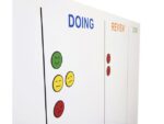Whiteboard Rocada Skinagile 100x150cm wit gelakt