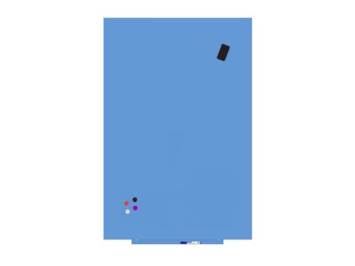 Whiteboard Rocada Skincolour 100x150cm blauw gelakt