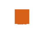 Whiteboard Rocada Skincolour 100x100cm oranje gelakt