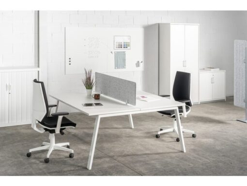 Whiteboard Rocada Skincolour 100x100cm wit gelakt