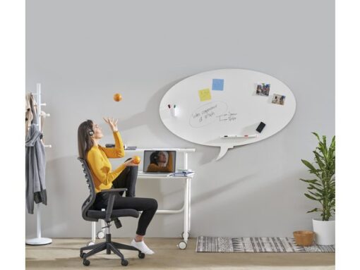 Whiteboard Rocada Skinshape Talk 75x115cm wit gelakt