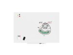 Whiteboard Rocada Skinpro 100x150cm wit gelakt