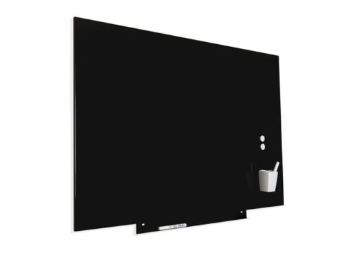 Whiteboard Rocada Skinliquid 75x115cm zwart gelakt