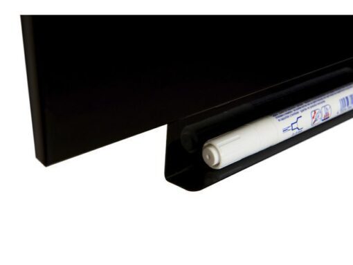 Whiteboard Rocada Skinliquid 75x115cm zwart gelakt