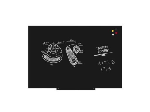 Whiteboard Rocada Skinliquid 100x150cm zwart gelakt