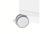 Whiteboard Rocada Skincube 55x55x200cm mobiel wit met 4     zijden