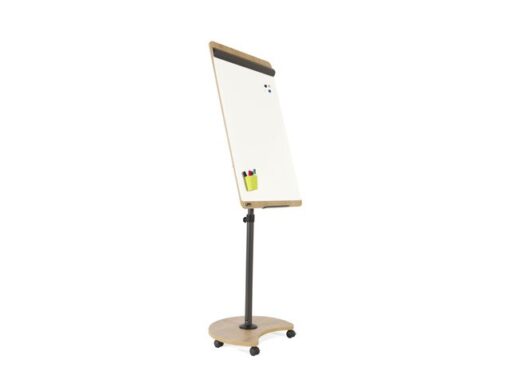 Flipover Rocada Natural 67x115 cm mobiel kantelbaar tot     tafel beschrijfbaar en magnetisch