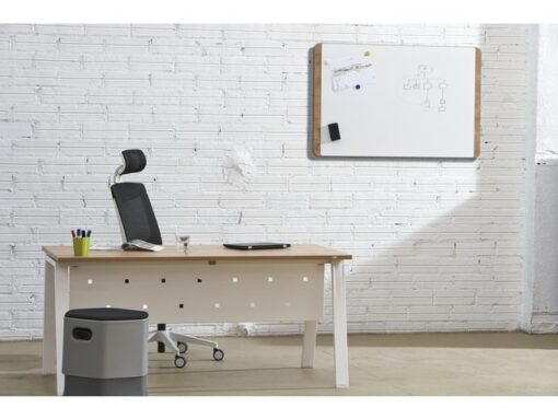 Whiteboard Rocada Natural 75x115cm wit
