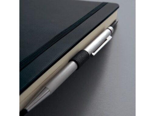 Sigel Notitieboek Conceptum Pure A5 zwart 5mm ruit hardcover.     Genummerde pagina's, inhoudsopgave, sluiting d.m.v.