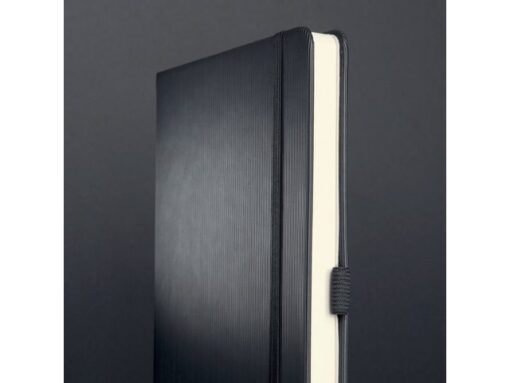 Sigel Notitieboek Conceptum Pure A6 zwart 5mm ruit hardcover.     Genummerde pagina's, inhoudsopgave, sluiting d.m.v.