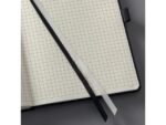 Sigel Notitieboek Conceptum Pure A6 zwart 5mm ruit hardcover.     Genummerde pagina's, inhoudsopgave, sluiting d.m.v.