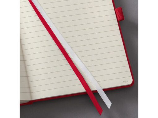 Sigel Notitieboek Conceptum Pure A4 Red gelinieerd hardcover,     genummerde pagina's, inhoudsopgave, sluiting d.m.v.