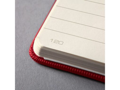 Sigel Notitieboek Conceptum Pure A4 Red gelinieerd hardcover,     genummerde pagina's, inhoudsopgave, sluiting d.m.v.
