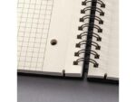 Sigel Notitieblok Conceptum A4 zwart 5mm ruit hardcover. 160      pagina's 80 grams chamoiskleurig papier. Met quickpocket.