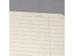 Sigel Notitieblok Conceptum A5 zwart gelinieerd hardcover. 160    pagina's 80 grams chamoiskleurig papier.M et quickpocket.