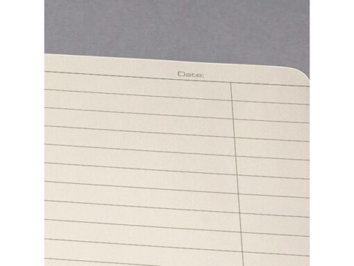 Sigel Notitieblok Conceptum A5 zwart gelinieerd hardcover. 160    pagina's 80 grams chamoiskleurig papier.M et quickpocket.