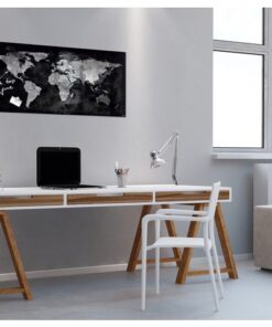 maar ook als combinatie van verschillende formaten en vormen helemaal in de zin van "style your room". Glas-magneetborden zijn borden die aan de wand worden bevestigd - op kantoor
