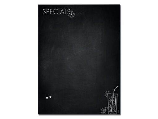 Glas-magneetbord Sigel Artverum Happy Hour mat 900x1200mm