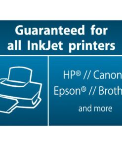 belangrijk bij Inkjet-drukkoppen. Tweezijdig bedrukbaar (inkt drukt niet door). uitstekende doorloopeigenschappen. Geschikt voor alle inkjetprinters. 100 g. Formaat A4. Inhoud 250 vel.