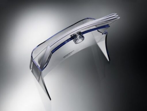 Folderhouder Sigel tafelmodel 3xDIN lang transparant