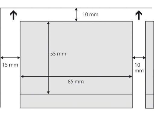Visitekaartjes Sigel 3C 225g wit 400 stuks