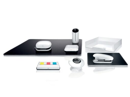 Bureauonderlegger Sigel EYE STYLE zwart/wit