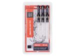 Tekenpen PRO Aristo College-set 4-delig 0.35-0.50-0.70mm    tekenpennen en tekeninkt 23ml zwart
