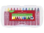 Faber Castell waskrijt Faber-Castell Jumbo etui à 12 stuks