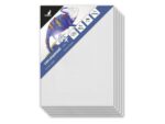 Canvaspaneel Kangaro 13x18 cm set 5 stuks 3mm board 280gr   katoen 3x primed