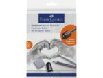 Faber Castell Houtskoolset Faber-Castell 8-delig: 5 houtskoolpotloden     (extra super zacht, superzacht, zacht, medium en hard) 1
