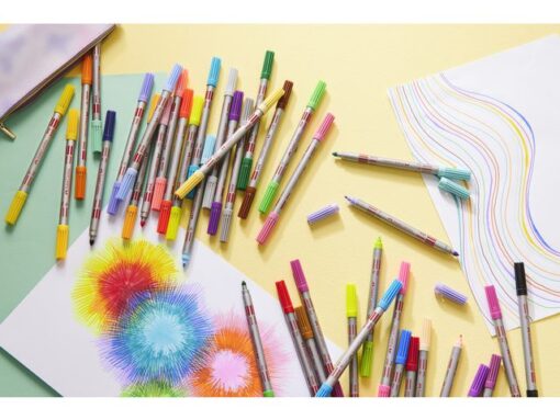 Viltstiften Faber Castell Duo etui met 10 stuks