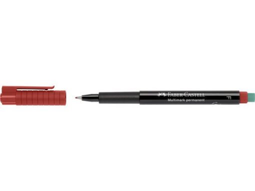 Faber Castell Marker Faber-Castell Multimark permanent F rood