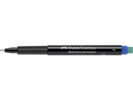 Faber Castell Marker Faber-Castell Multimark permanent F blauw