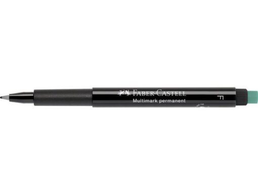 Faber Castell Marker Faber-Castell Multimark permanent F zwart