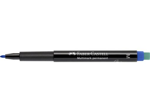 Faber Castell Marker Faber-Castell Multimark permanent M blauw