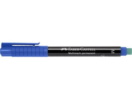 Faber Castell Marker Faber-Castell Multimark permanent M blauw