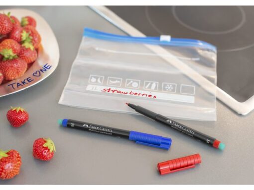 Faber Castell Marker Faber-Castell Multimark permanent M blauw